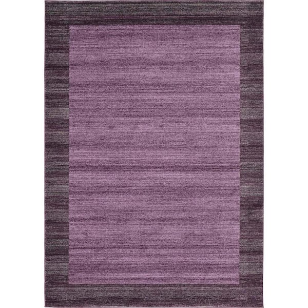 Unique Loom Del Mar Abigail Violet 7' 0 x 10' 0 Area Rug
