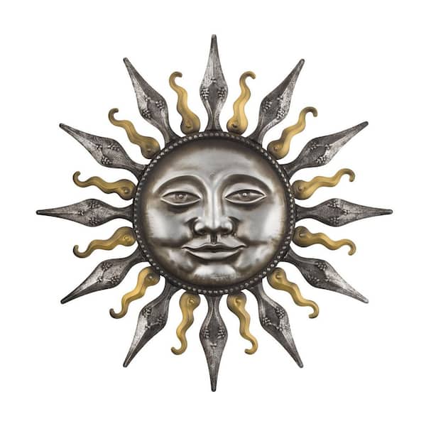 Regal Art & Gift Metallic Sun Wall Decor 30 in.