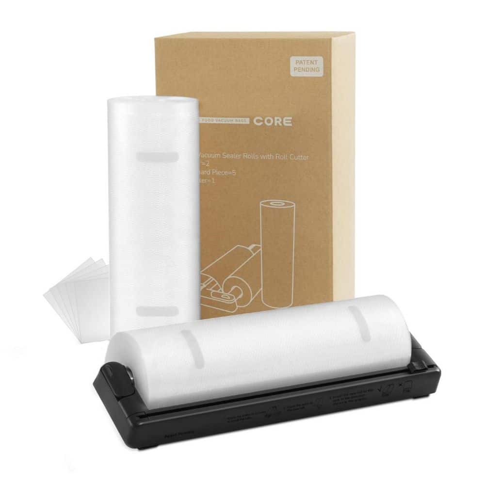 11 in. Vacuum Sealer Bag Rolls with Dispenser Food Storage Accessory for Sous Vide Freezer Meal Prep 2 Pack price history on PriceWatchPro