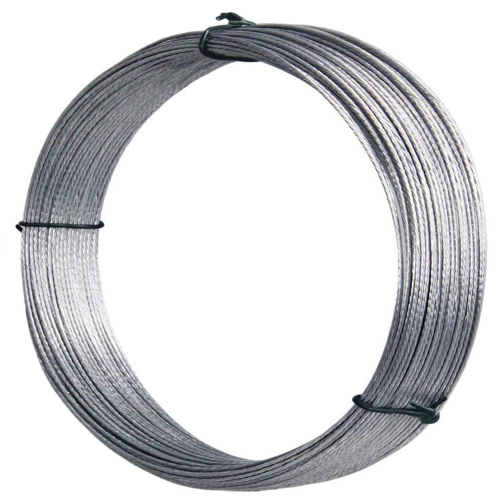 Braided Picture Hanging Wire 100 ft. Supports Up to 30 lbs. for Frame Artwo