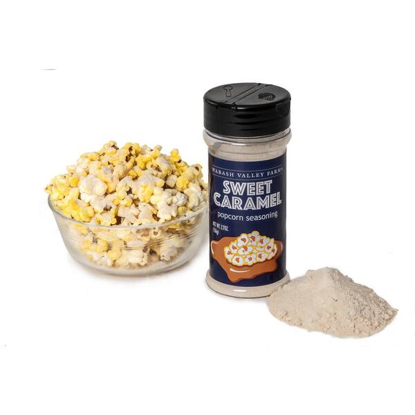 Popcorn Cob with two Jars Salt-free Popcorn Seasoning Sprinkles