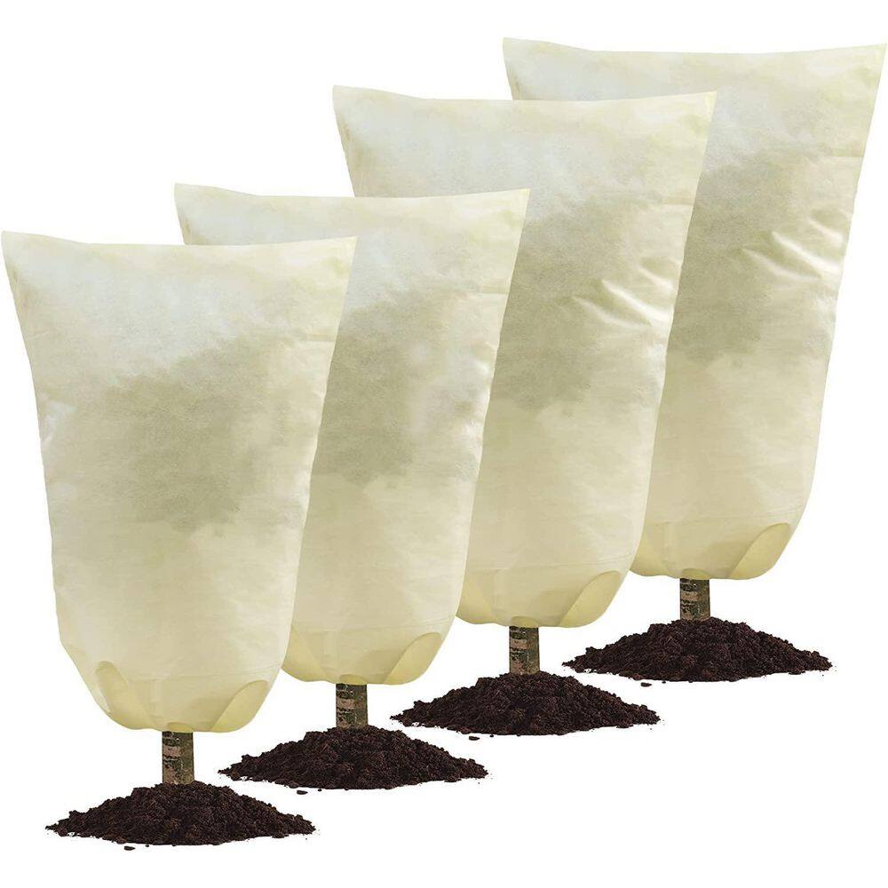 47 in. x 71 in. + 71 in. x 83 in. Plant Freeze Covers, Winter Outdoor