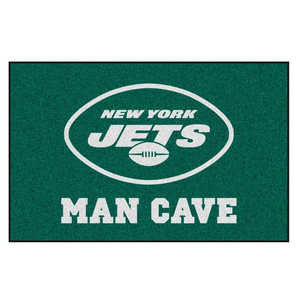 New York Jets NFL Vintage Football Rug