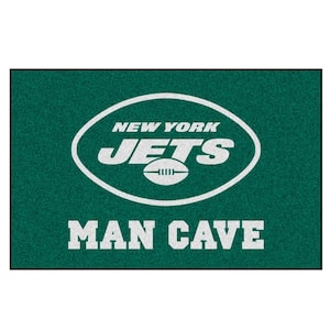 NFL New York Jets Green Man Cave 2 ft. x 3 ft. Area Rug