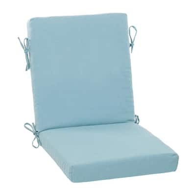 light blue outdoor chair cushions