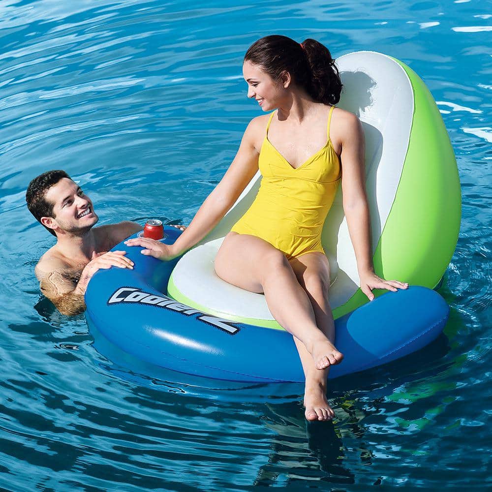 Bestway Sit-In-Sun Floating Lounger for Swimming Pools, Blue -  43136E