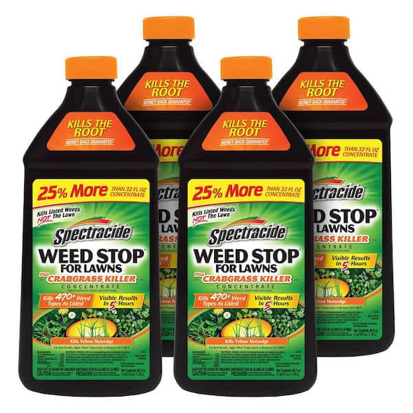40 oz. Weed Stop for Lawns Plus Crabgrass Killer Concentrate (4-Pack)