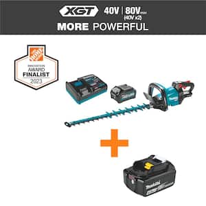 XGT 40V max Brushless Cordless 24 in. Hedge Trimmer Kit (4.0Ah) with XGT 40V Max 4.0Ah Battery