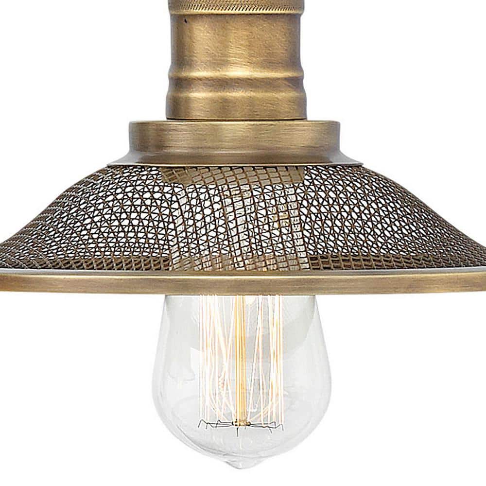 Rigby Industrial Antique Nickel 3-Light Dimmable Bath Vanity Fixture