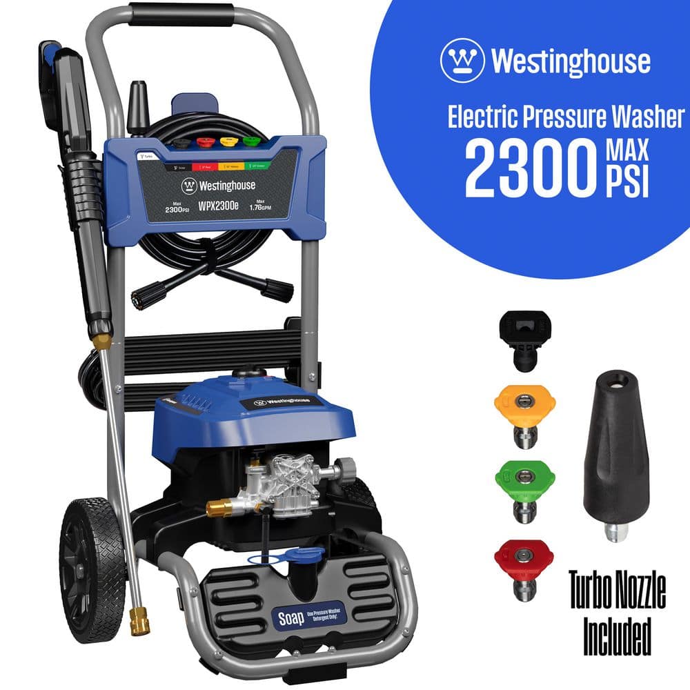 Reviews for Westinghouse 2300 Max PSI 1.76 Max GPM 13 Amp Cold