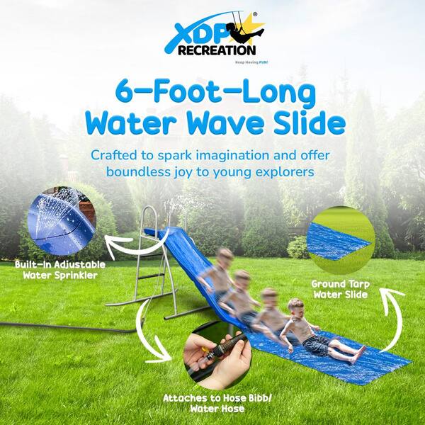 Kit D'Ancrage Au Sol XDP Recreation - 4 Ancres Tarière 25.4 Cm Pour Balançoires, Trampolines, Meubles Extérieur