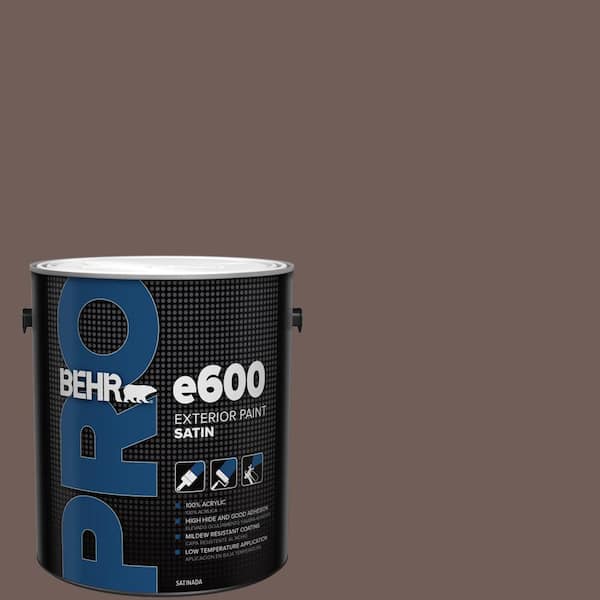 BEHR PRO 1 gal. #750B-6 Tree Bark Satin Exterior Paint