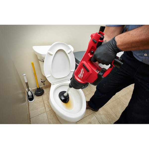 Milwaukee M12 12V Lithium-Ion Cordless Drain Cleaning Airsnake Air