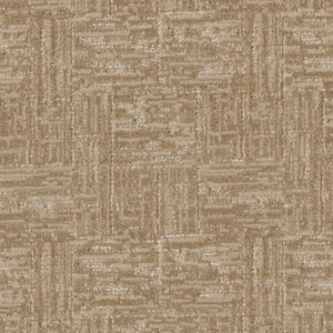 Timelapse - Argyle - Brown 38 oz. SD Polyester Pattern Installed Carpet