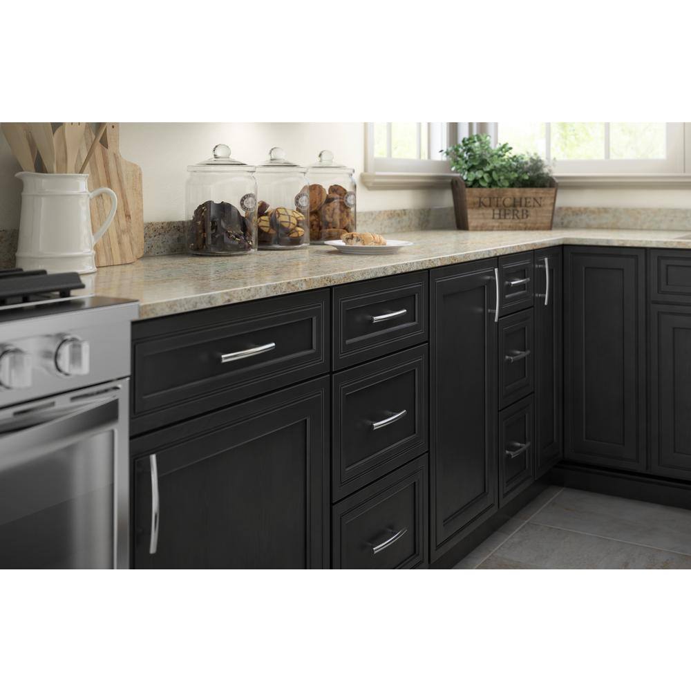 Polished Chrome 6-Inch Modern Arch Cabinet Pull
