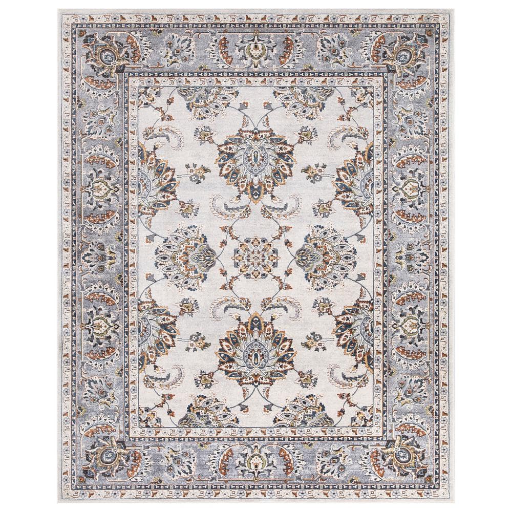 Home Decorators Collection Carlisle Ivory 8 ft. x 11 ft. Area Rug 39017 ...