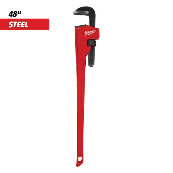 Milwaukee 48 in. Steel Pipe Wrench