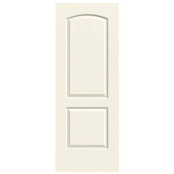 JELD-WEN 32 in. x 80 in. Continental Vanilla Painted Smooth Molded Composite MDF Interior Door Slab