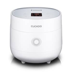 CR-0375FW 3 Cup (Uncooked) Mincom Rice Cooker and Warmer with Nonstick Pot, 10 Menu Modes, LCD Display, Auto Clean White