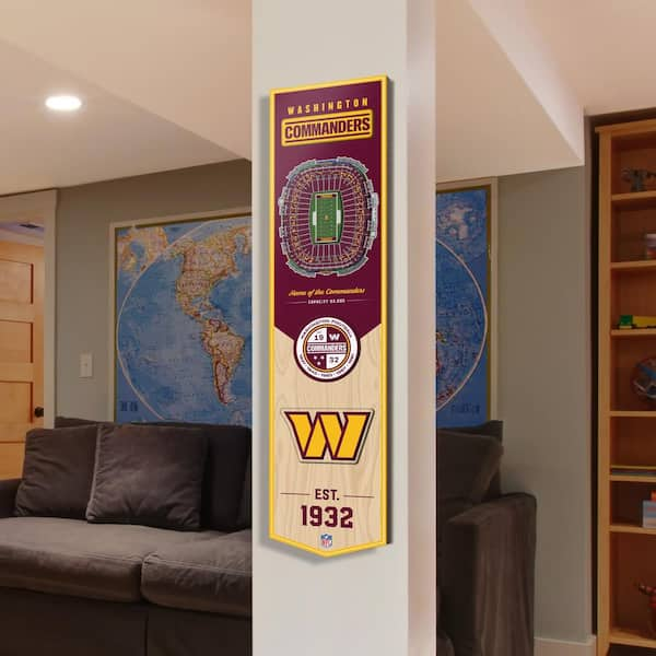 YouTheFan NFL Washington Commanders Fan Cave Decorative Sign 1903752 - The  Home Depot