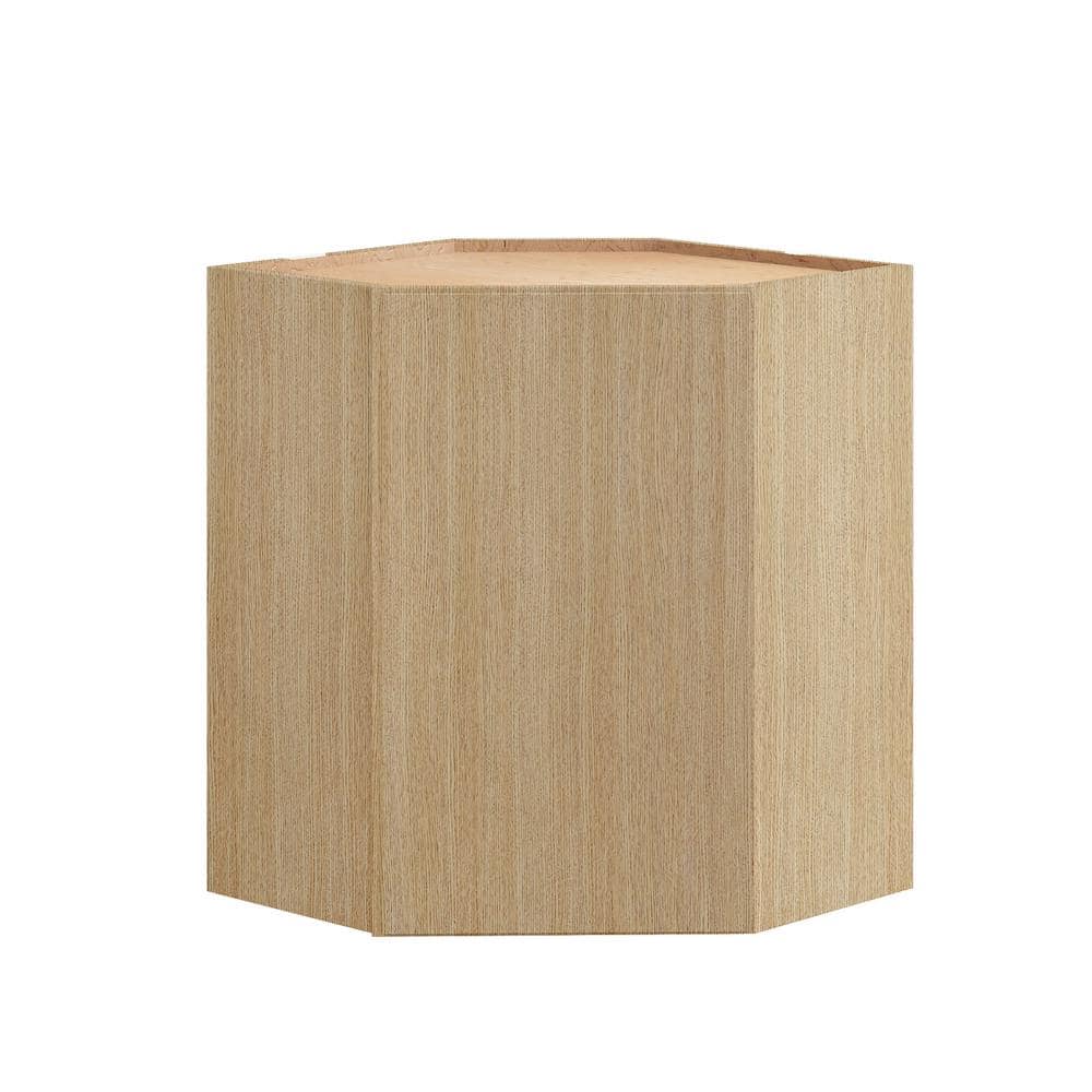 Hargrove 24 in. W x 12 in. D x 36 in. H Assembled Plywood Wall Corner Kitch