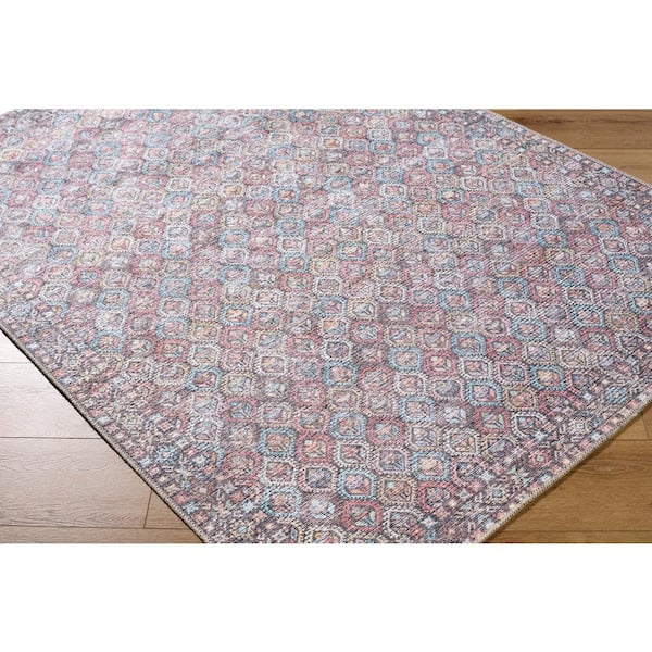 Vinny Multicolor Traditional 7 ft. x 9 ft. Indoor Area Rug