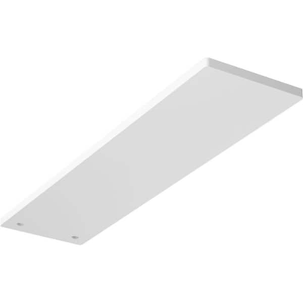 3 in. x 0.25 in. x 12 in. Steel White Primer Logan Bracket