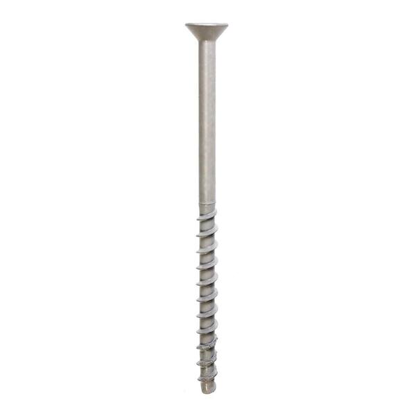 Simpson Strong-Tie Titen 3/16 in. x 3-1/4 in. Phillips Flat-Head Concrete and Masonry Screw, White (8-Pack)