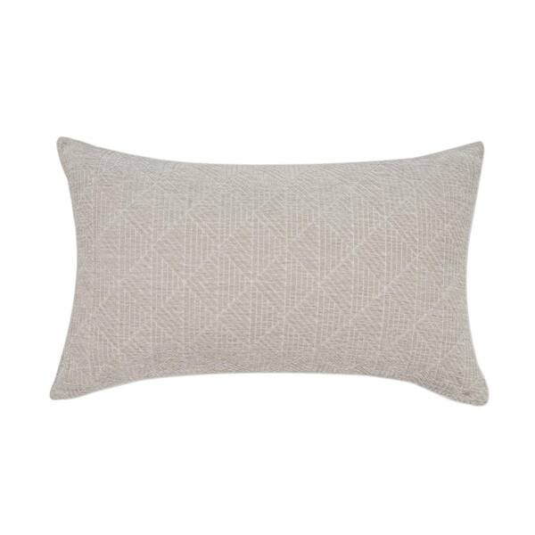 FRESHMINT Logan Geometric Woven Reversible Lumbar 24 in. x 14 in. Pillow