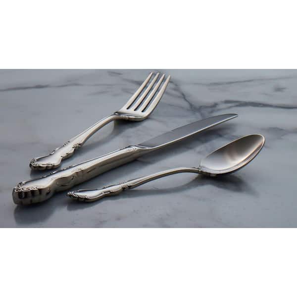 Oneida Dover One Silver 18/10-Stainless Steel Dinner Fork Set (Set