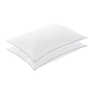 Every Position Cooling Down Alternative Standard Pillow (28 in. L) (Set of 2)