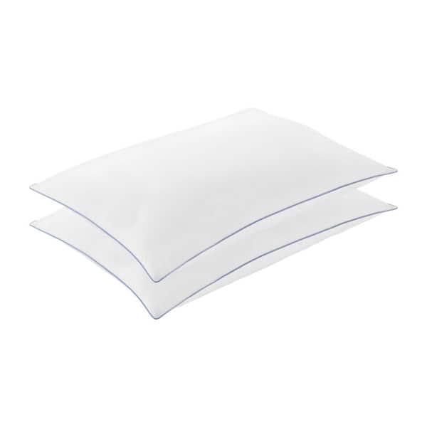 Home Decorators Collection Every Position Cooling Down Alternative Standard Pillow (28 in. L) (Set of 2)