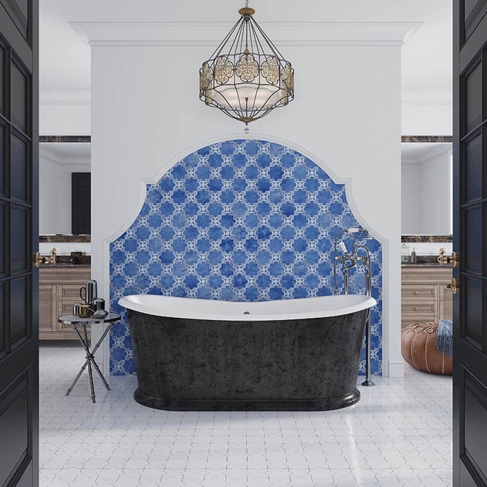 Siena 5.35'' W x 5.35'' L Ceramic Singular Tile