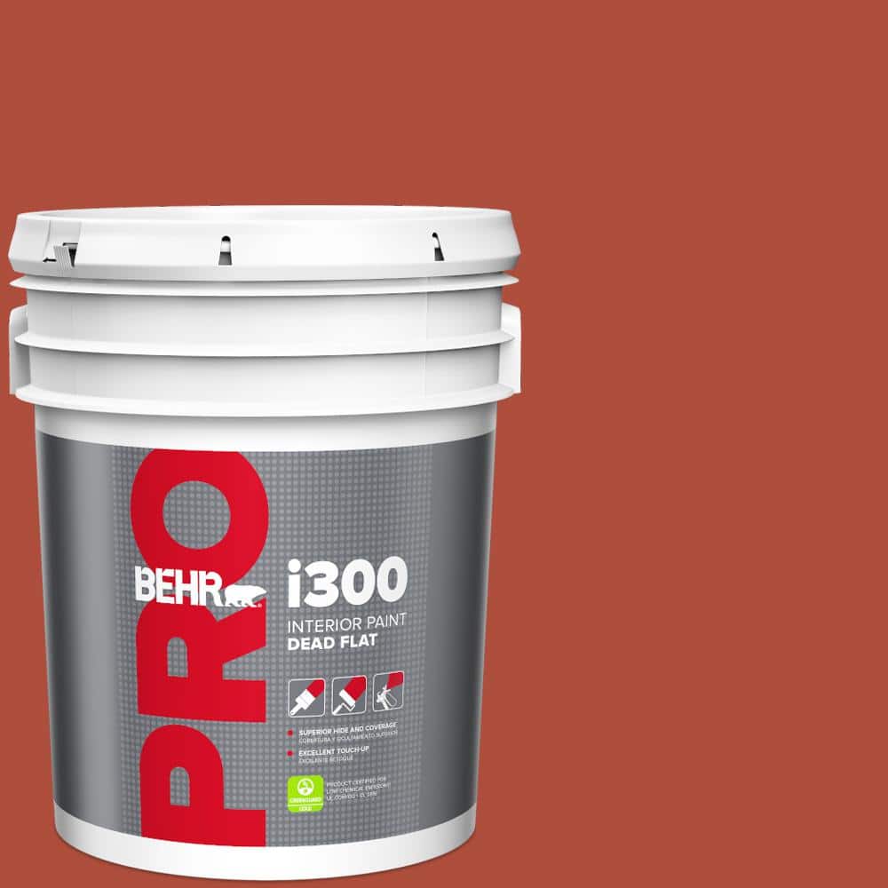5 gal. #MQ4-35 Torch Red Dead Flat Interior Paint price history on PriceWatchPro