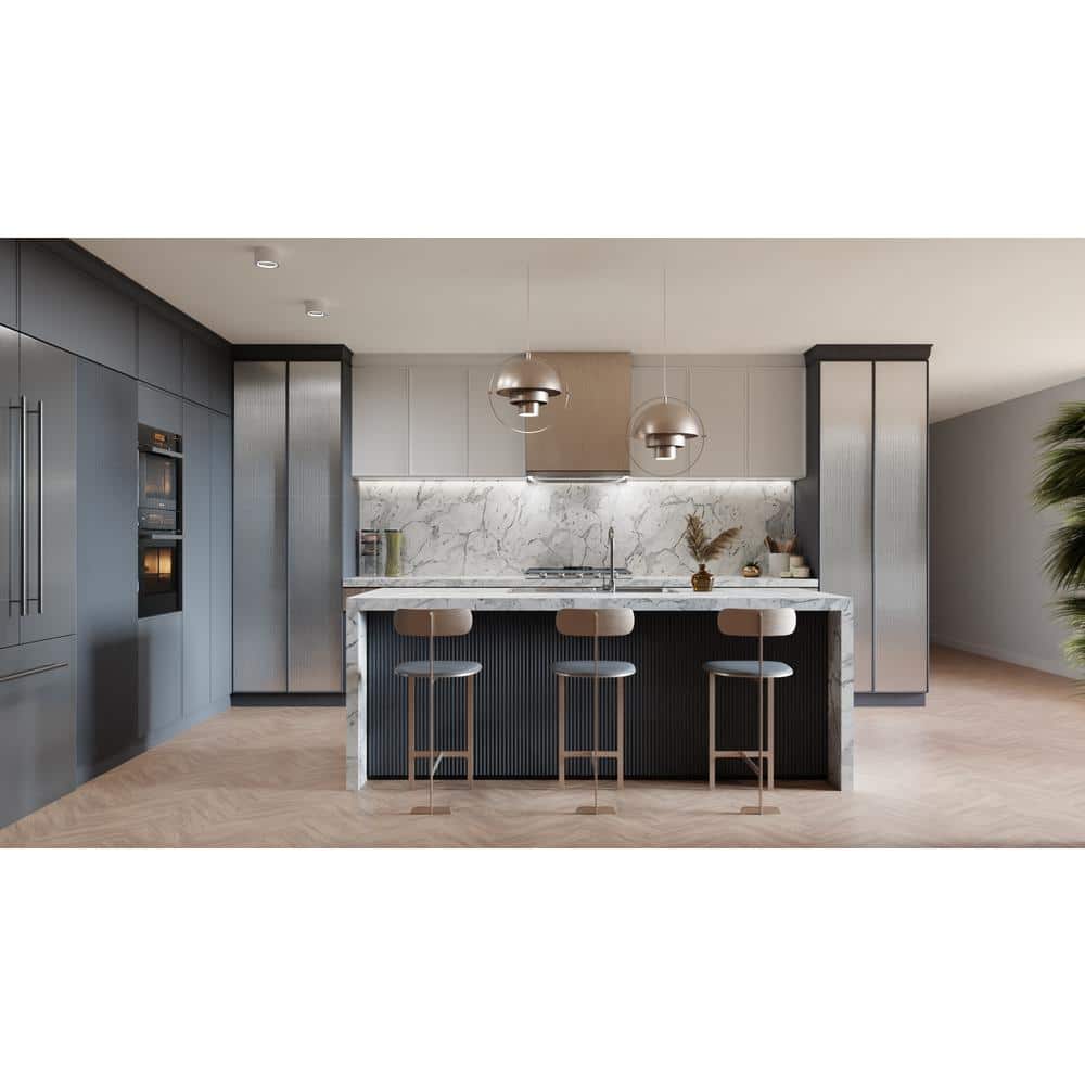 Fotile 36" Stainless Steel and Black Insert Range Hood