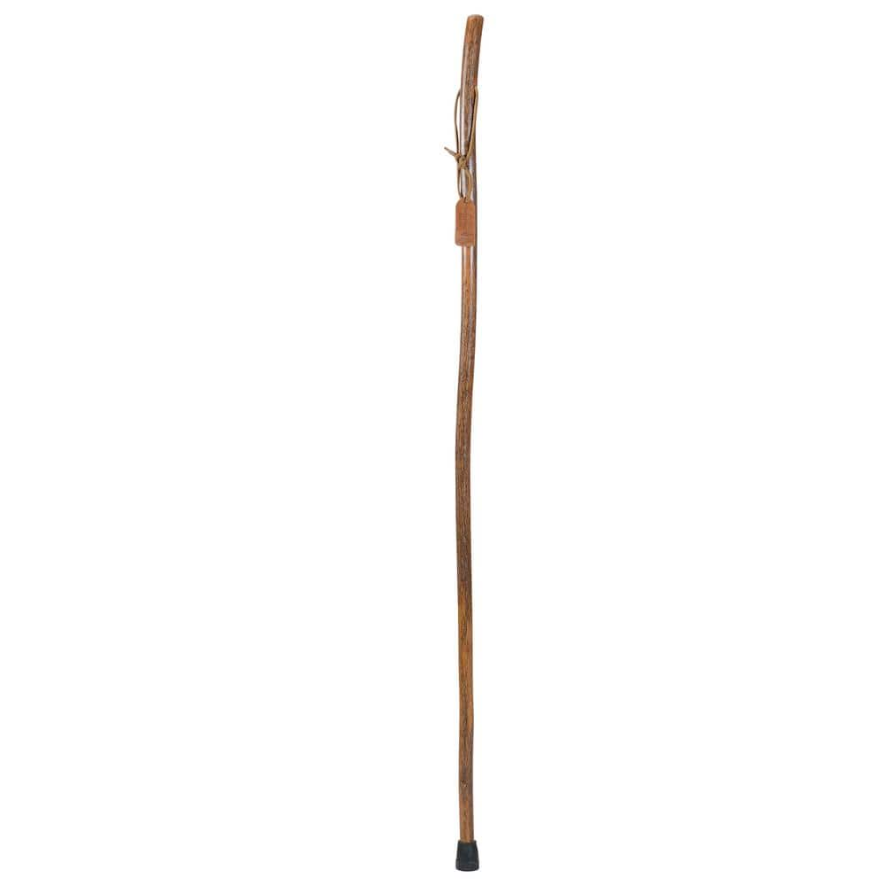 55 in. Free Form Hickory Walking Stick 602-3000-1126 - The Home Depot