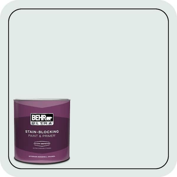 BEHR ULTRA 1 qt. #W-D-520 Clear View Extra Durable Eggshell Enamel Interior Paint & Primer