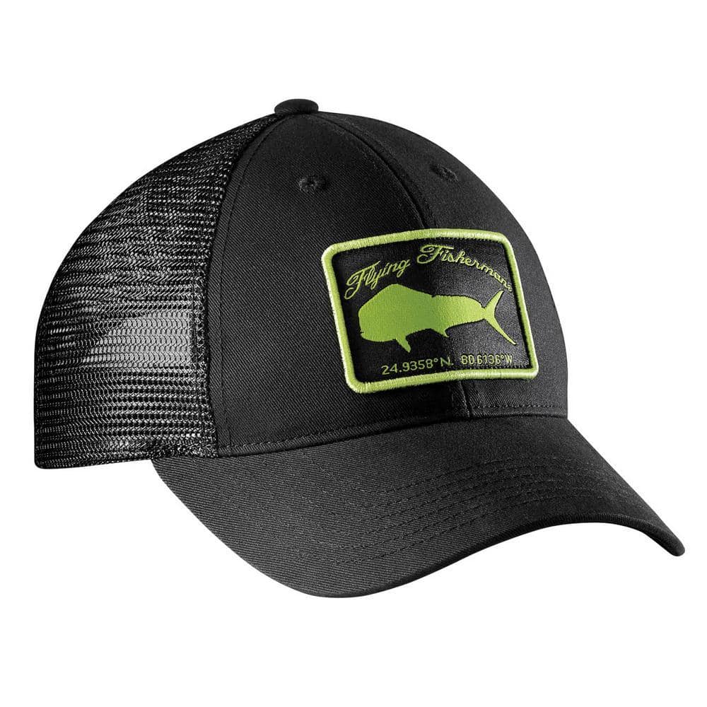 Mahi Trucker Hat Black and Lime price history on PriceWatchPro