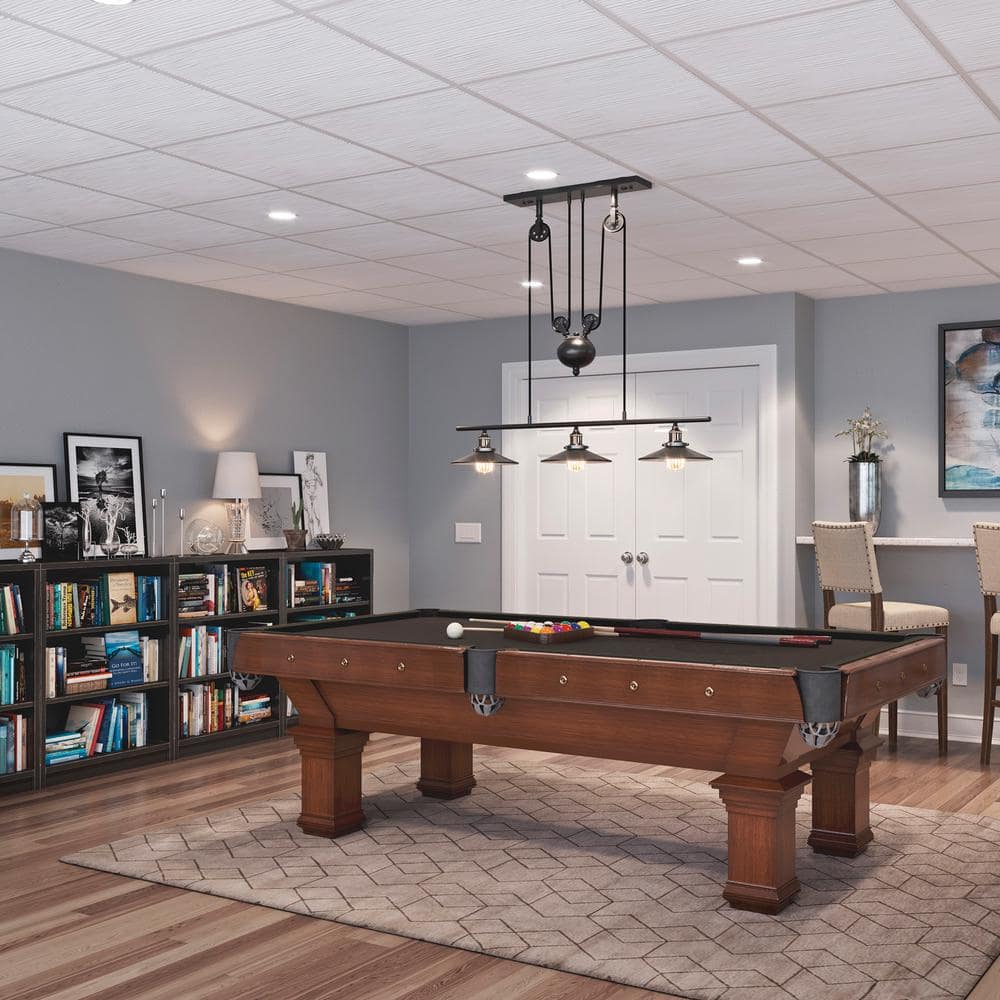 23.75'' White Textured Vinyl Drop-In Ceiling Tile