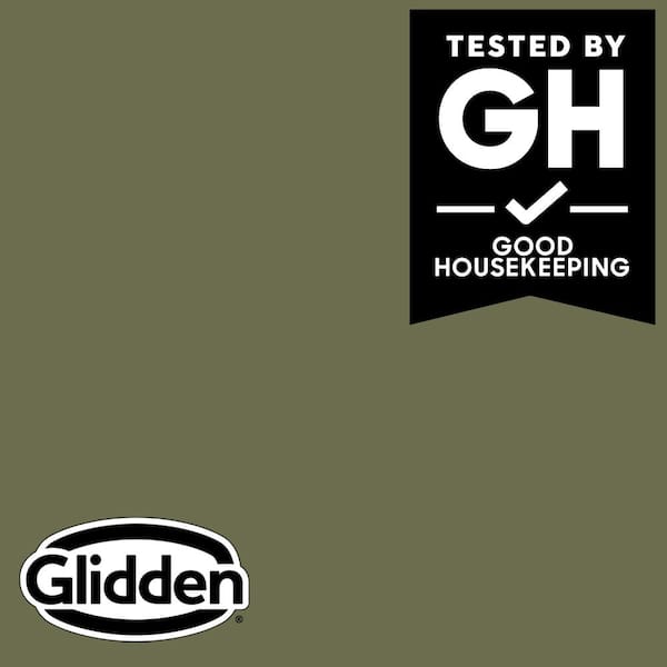 Glidden Premium 1 gal. PPG1123-7 Rustling Leaves Flat Interior Paint