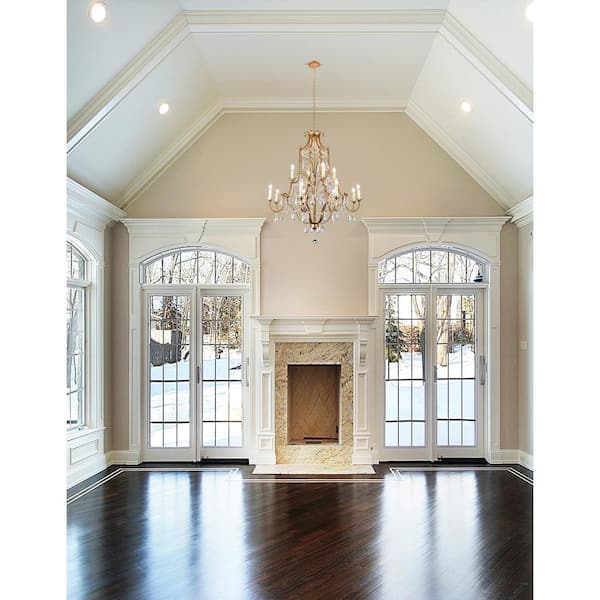 Electra 12 Light Up Chandelier With Oxidized Bronze Finish