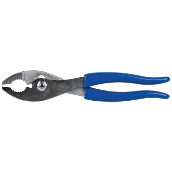 OEMTOOLS 22611 8 Inch Slip Joint Pliers, Mechanic's Pliers Feature Wire Cutting Edge And Jaws With Strong Gripping Teeth Rust Resistant Chrome Plated Steel