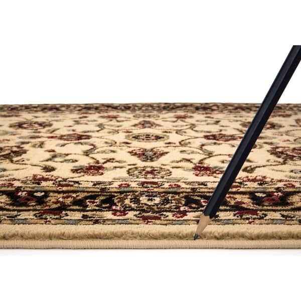 Marash Ivory 31 in Doormat 3 ft. x 4 ft. Area Rug