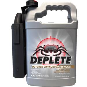 Deplete Outdoor Crawling Insecticide, Gallon Ready-to-Use with Battery Trigger