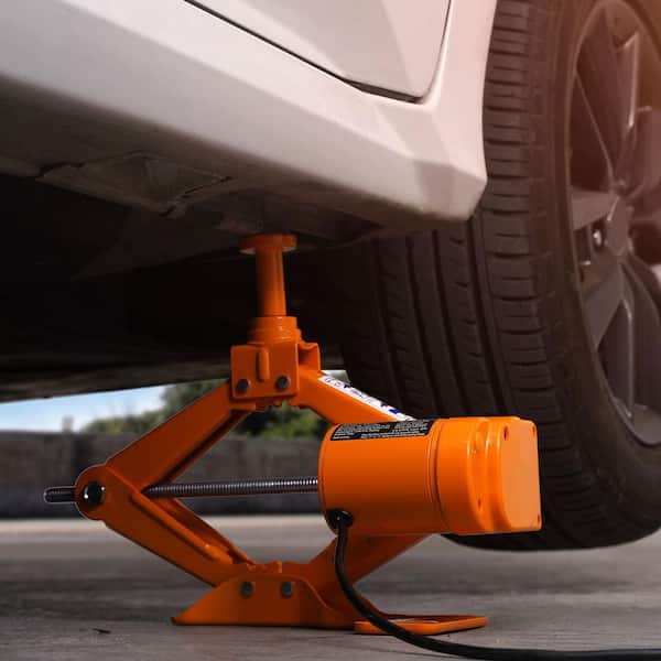 SKYSHALO Electric Car Jack, 3 Tons /6600 lbs. Scissor Jack, 12V