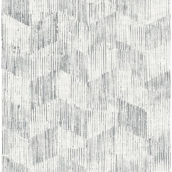 SCOTT LIVING Demi Grey Distressed Wallpaper Sample
