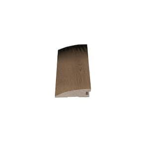 European White Oak Sharkfin 9/16 in. T x 2 in. W x 78 in. L Flush Reducer Solid Wood Molding