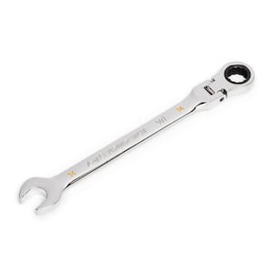 14 mm Metric 90-Tooth Flex Head Combination Ratcheting Wrench
