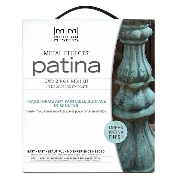 Modern Masters Metal Effects Green Patina Paint Oxidizing Finish Kit