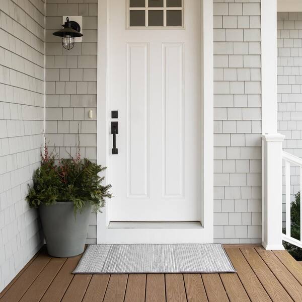 Homespun Woven Coconut Fiber Doormat - Entryways